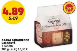 PENNY Grana padano dop VALBONTÀ offerta