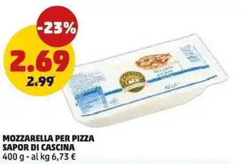 PENNY Mozzarella per pizza sapor di cascina offerta