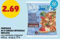 PENNY Cereali integrali welless con verdure e legumi offerta
