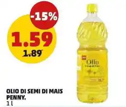 PENNY Olio di semi di mais PENNY. offerta