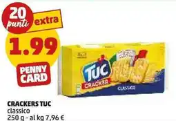 PENNY Crackers tuc classico offerta
