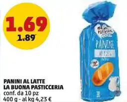 PENNY Panini al latte la buona pasticceria offerta