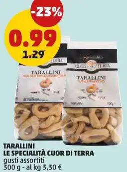PENNY Tarallini le specialità cuor di terra offerta