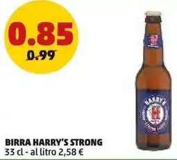 PENNY Birra harry's strong offerta