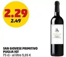 PENNY San giovese primitivo puglia igt offerta
