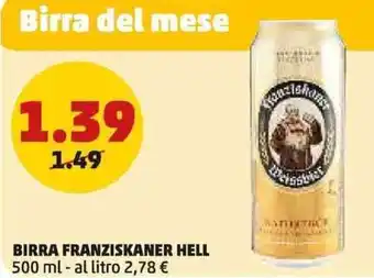 PENNY Birra franziskaner hell offerta