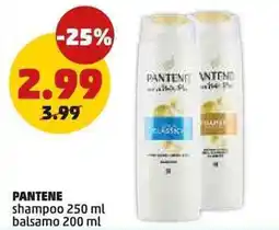 PENNY PANTENE shampoo/balsamo offerta