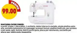 PENNY Macchina cucire singer offerta