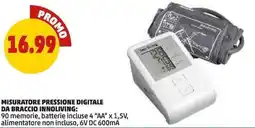 PENNY Misuratore pressione digitale da braccio innoliving offerta