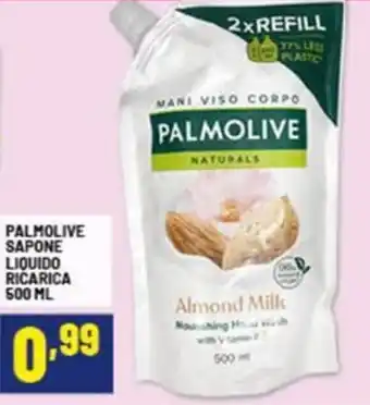 Risparmio Casa Palmolive sapone liquido ricarica offerta