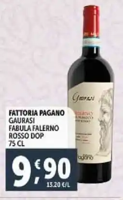 Deco Supermercati Fattoria pagano gaurasi fabula falerno rosso dop offerta