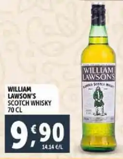 Deco Supermercati William lawson's scotch whisky offerta