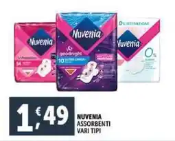 Deco Supermercati Nuvenia assorbenti offerta