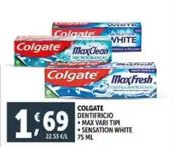 Deco Supermercati Colgate dentifricio offerta