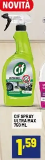 Risparmio Casa Cif spray ultra max offerta
