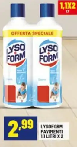 Risparmio Casa Lysoform pavimenti offerta