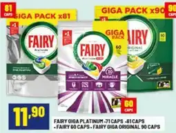 Risparmio Casa Fairy giga platinum, giga original offerta