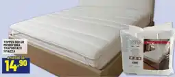 Risparmio Casa Topper, microfibra trapuntato offerta