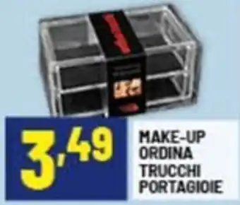 Risparmio Casa Make-up ordina trucchi portagioie offerta