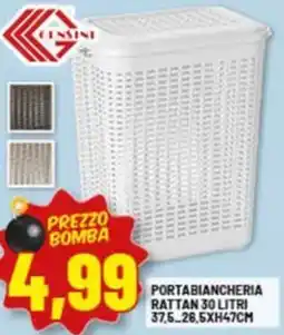 Risparmio Casa Portabiancheria rattan offerta