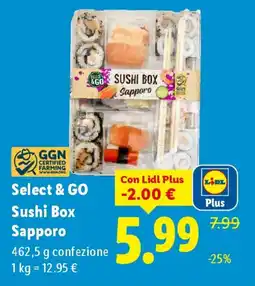 Lidl Select & GO Sushi Box Sapporo offerta