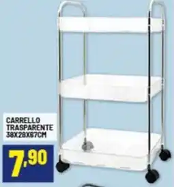 Risparmio Casa Carrello trasparente offerta