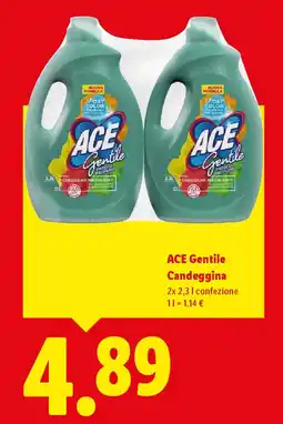 Lidl ACE Gentile Candeggina offerta