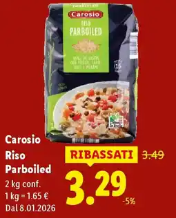Lidl Carosio Riso Parboiled offerta