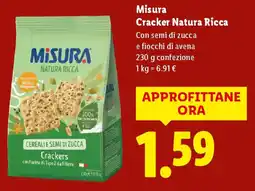 Lidl Misura Cracker Natura Ricca offerta