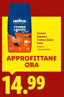 Lidl Lavazza Espresso Crema e Gusto Forte offerta
