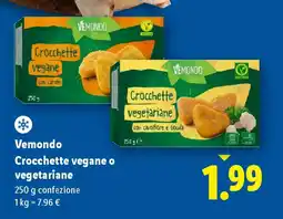 Lidl Vemondo Crocchette vegane o vegetariane offerta