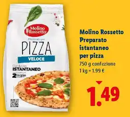 Lidl Molino Rossetto Preparato istantaneo per pizza offerta