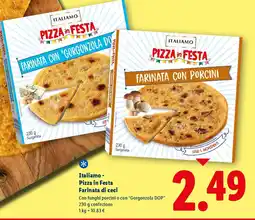 Lidl Italiamo - Pizza in Festa Farinata di ceci offerta