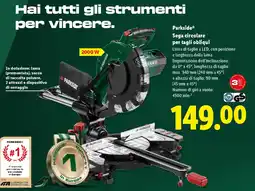Lidl Parkside Sega circolare per tagli obliqui offerta
