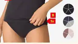 Lidl esmara Slip o perizoma da donna, 5 pezzi offerta