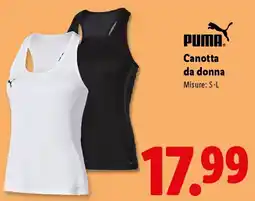 Lidl PUMA Canotta da donna offerta