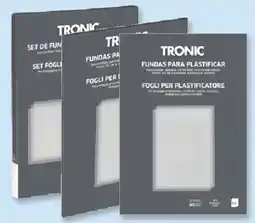 Lidl Tronic Fogli per plastificatore A3, A4 o A5 offerta