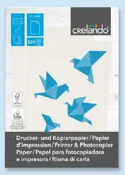Lidl Crelando Risma di carta A4, 500 fogli offerta