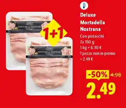 Lidl Deluxe Mortadella Nostrana offerta
