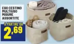 Risparmio Casa Ego cestino multiuso offerta