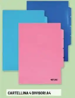 Risparmio Casa Cartellina 4 divisori A4 offerta