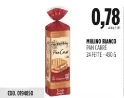 Carico Cash & Carry Mulino bianco pan carre 24 fette offerta
