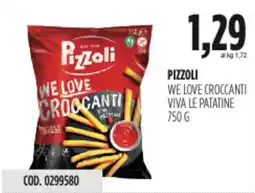 Carico Cash & Carry Pizzoli we love croccanti viva le patatine offerta