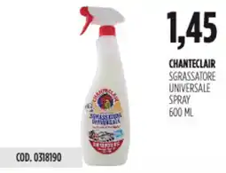 Carico Cash & Carry Chanteclair sgrassatore universale spray offerta