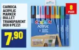 Risparmio Casa Carioca acrylic marker bullet transparent box offerta
