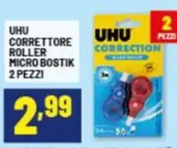 Risparmio Casa Uhu correttore roller micro bostik offerta
