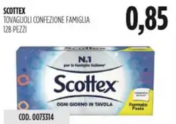Carico Cash & Carry Scottex tovaglioli confezione famiglia offerta