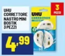 Risparmio Casa Uhu correttore nastro mini correction bostik offerta