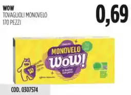 Carico Cash & Carry Wow tovaglioli monovelo offerta