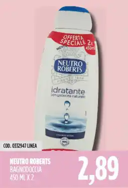 Carico Cash & Carry Neutro roberts bagnodoccia offerta